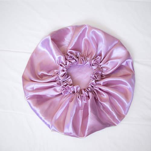 Gorro De Saten Grande Rosa 