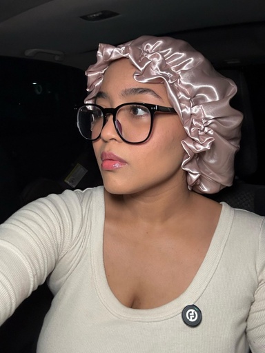 Gorro Mediano Rosa Beige 